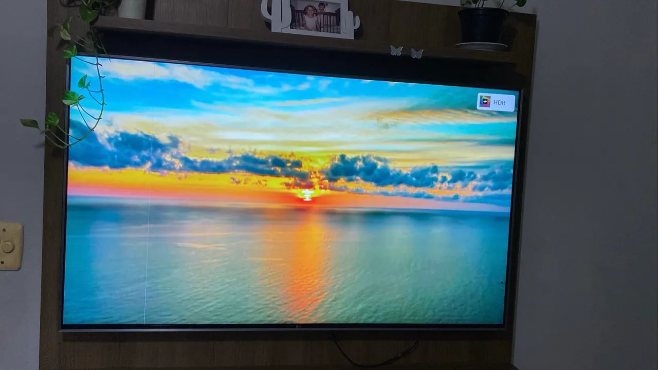 Tv LG 4k smart 55 polegadas detalhe imperceptível  - Foto 2