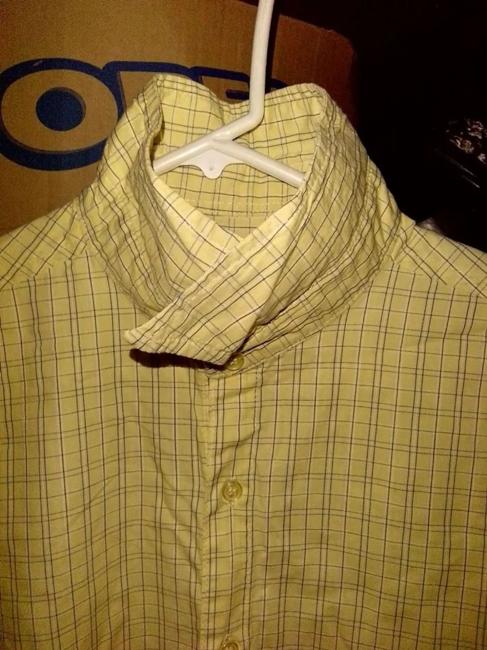 CAMISA MASC. TAM.GG (Água marinha).
