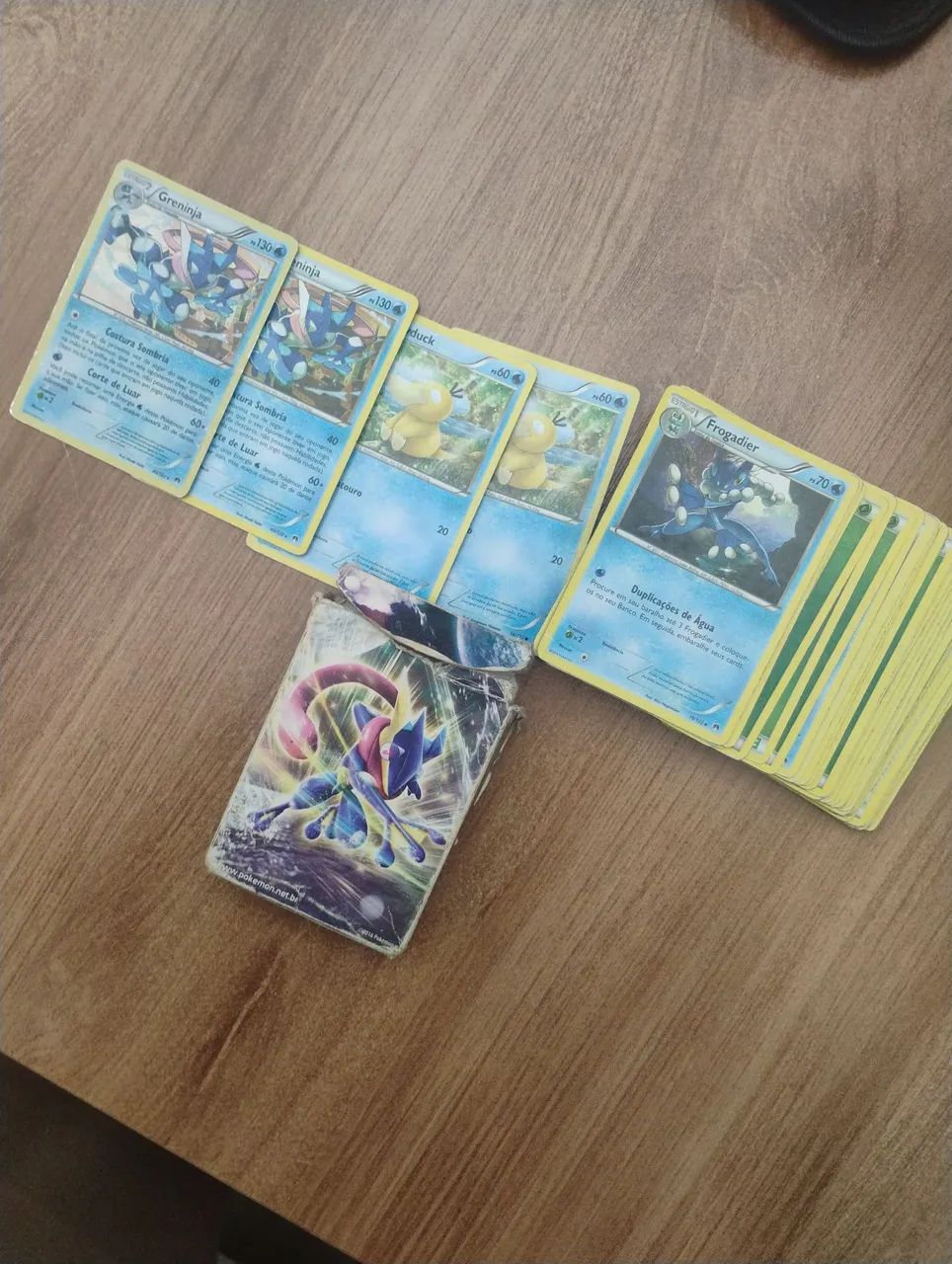 Deck Greninja 2016 com todas as cartas