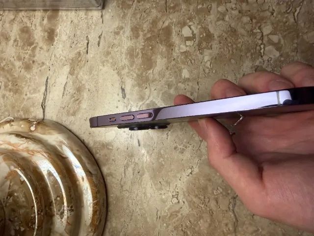 Iphone 14 PRO ROXO - eSIM (IMPECÁVEL) - Foto 4