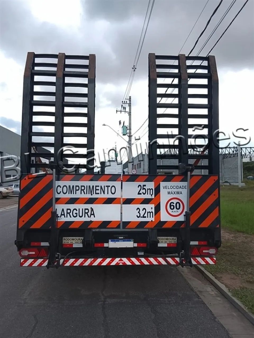 Carreta Prancha RodoMoura 16,70m ano 2026 p/ 60T ZERA - Foto 7