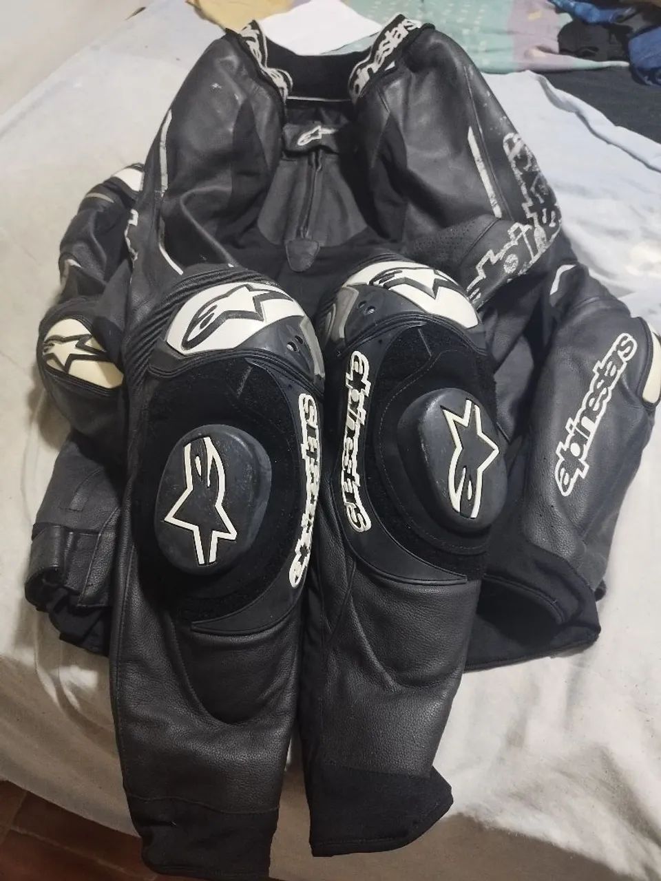 Macacão Motociclista Alpinestars 2 Peças Original  - Foto 3