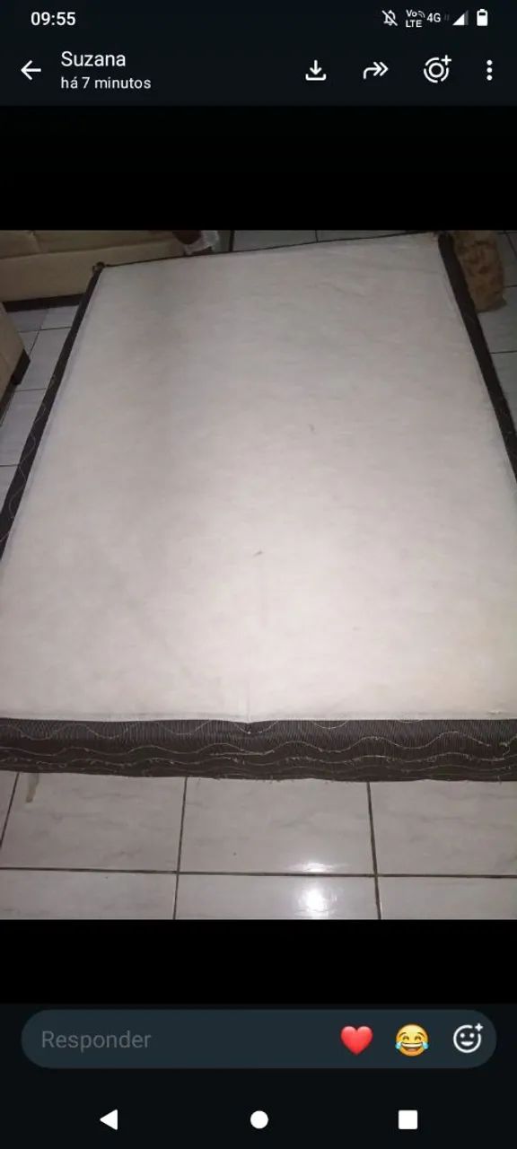 Colchão e base por 240 ENTREGO  - Foto 4
