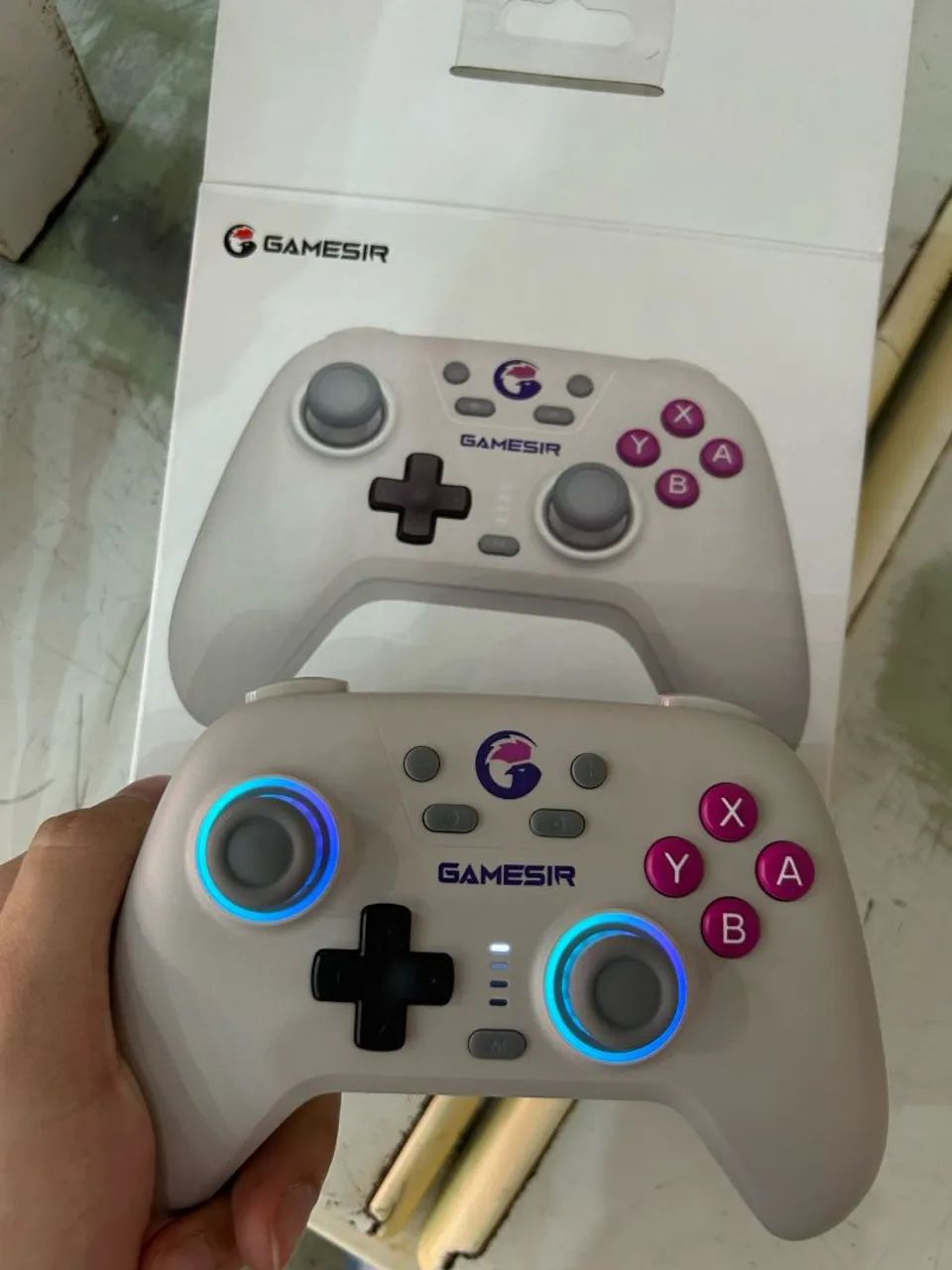 Controle GameSir Nova Hall Effect Dual-Mode Multiplataforma NOVO