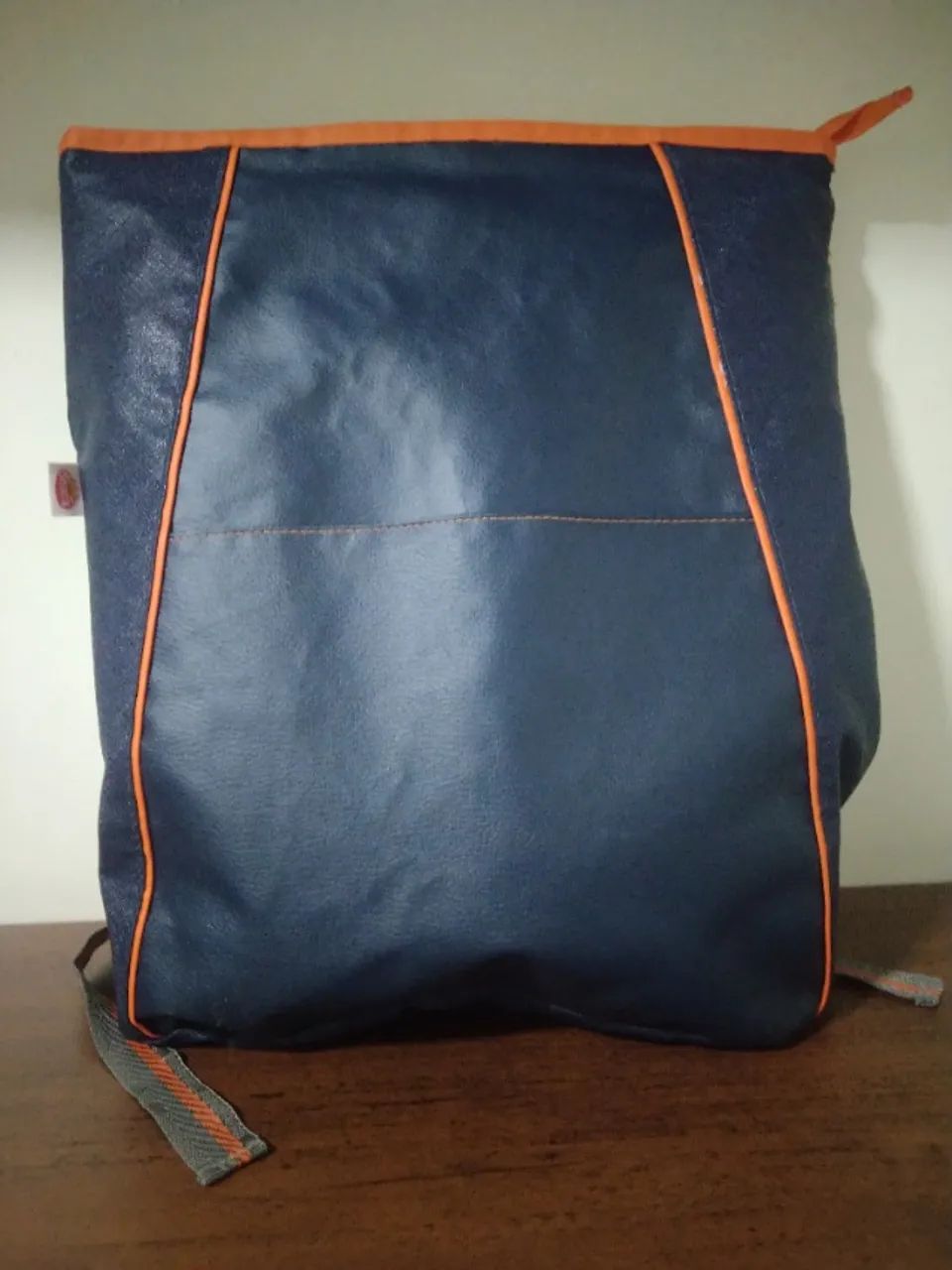 mochila térmica seara azul e laranja - Foto 2