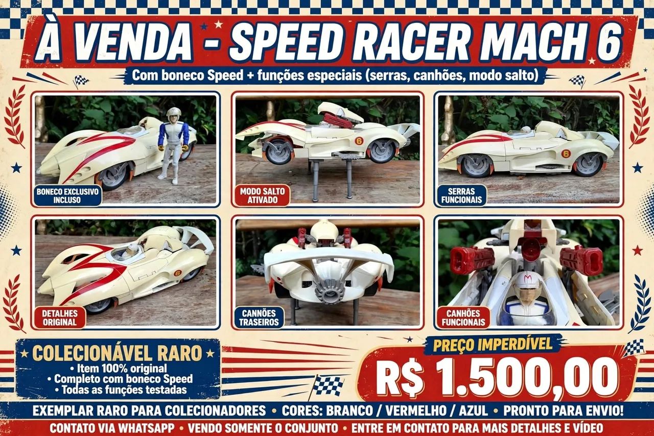 Carrinho Speed Racer