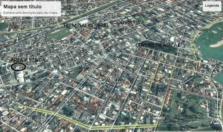 Terreno 994 M², com frente para 2 ruas - Centro, Macaé; - Foto 4