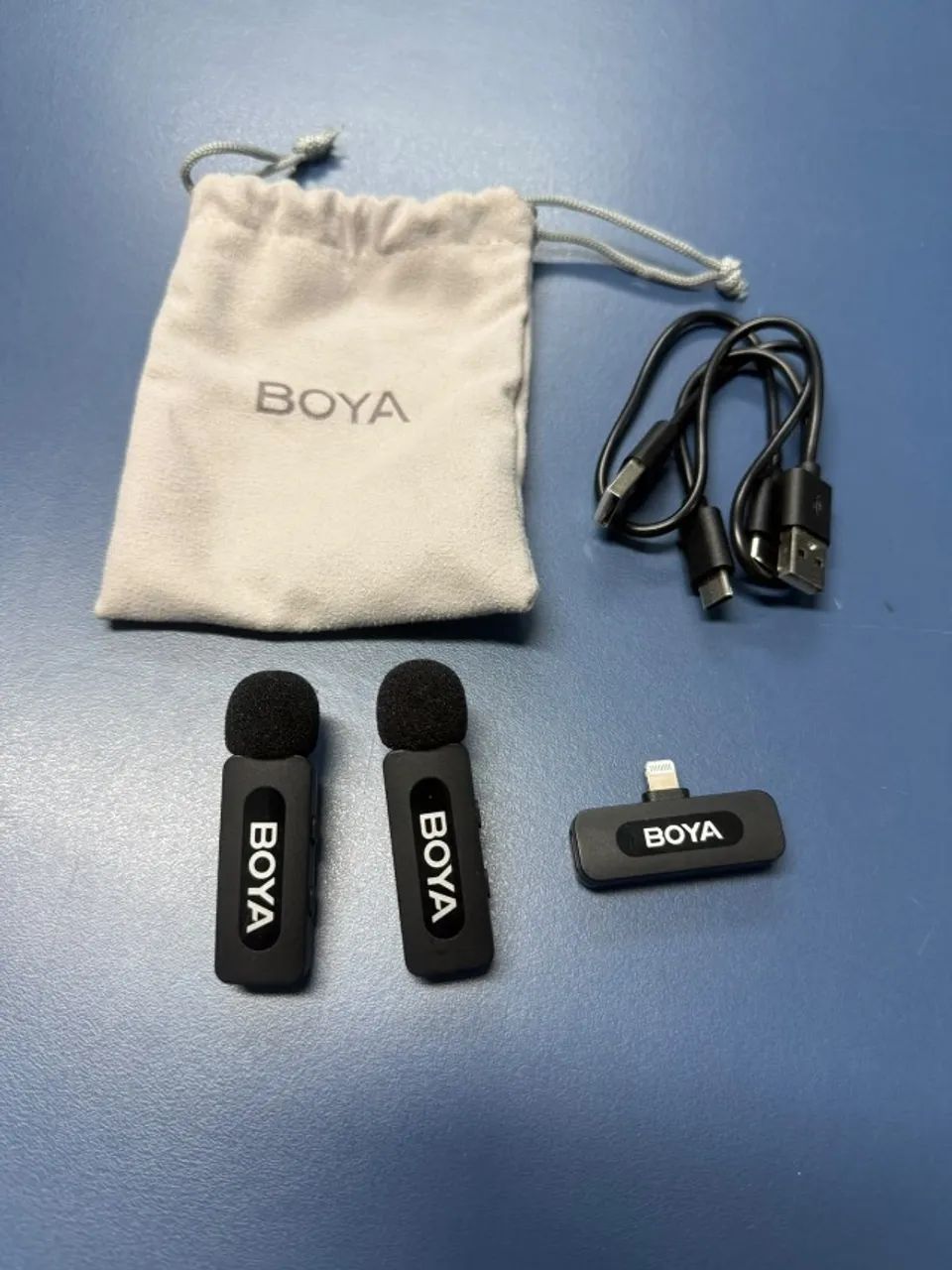 microfone lapela BOYA BY-v20