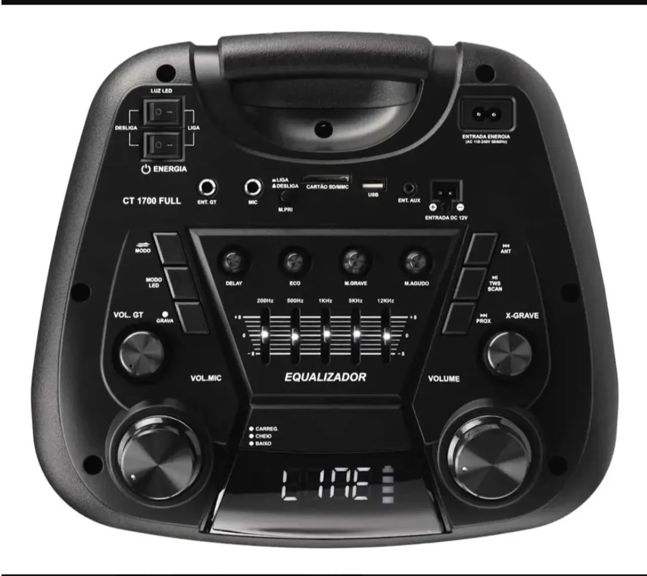 CAIXA AMPLIFICADA TRC CT 1700 FULL - Foto 3
