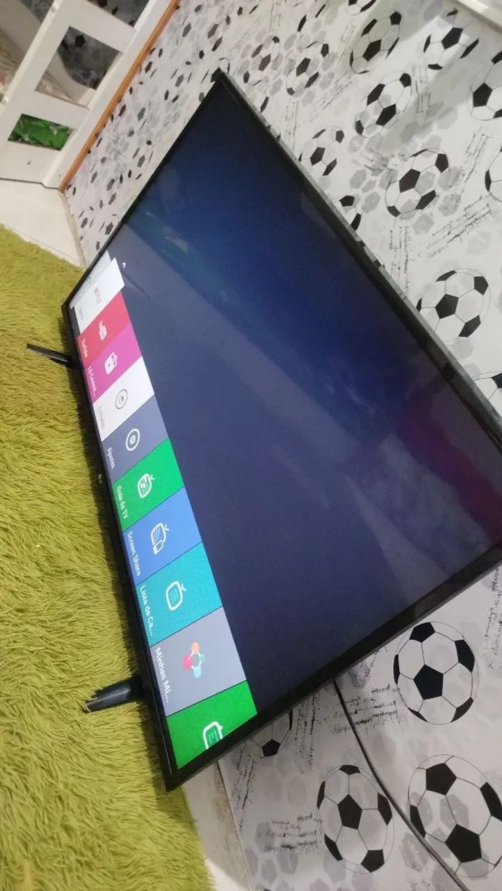 VENDO TV 49 SMART, MAIS FUNCIONA SO COM CABO DE INTERNET, VENDENDO COMO TV COMUM!!! - Foto 2