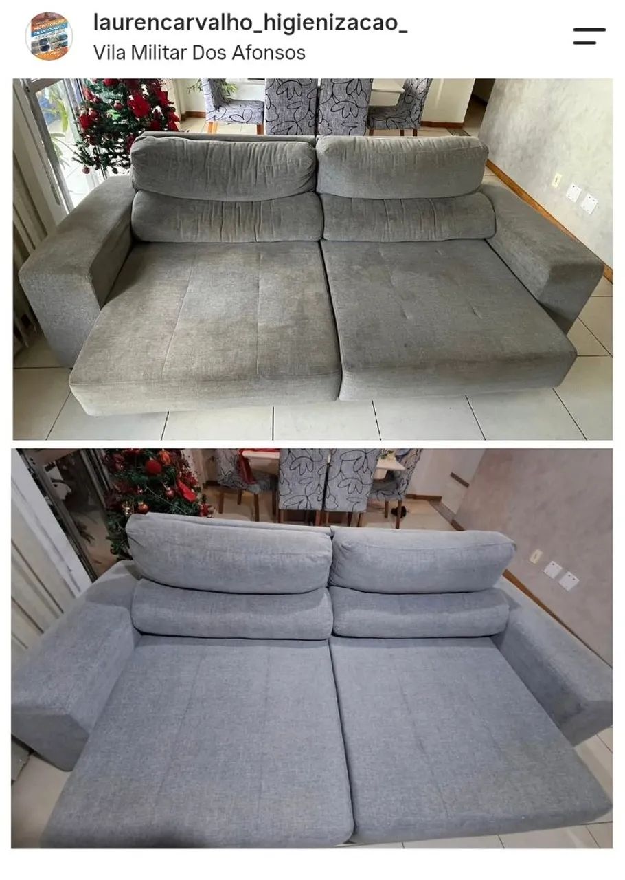 Limpeza profissional de estofados  - Foto 5
