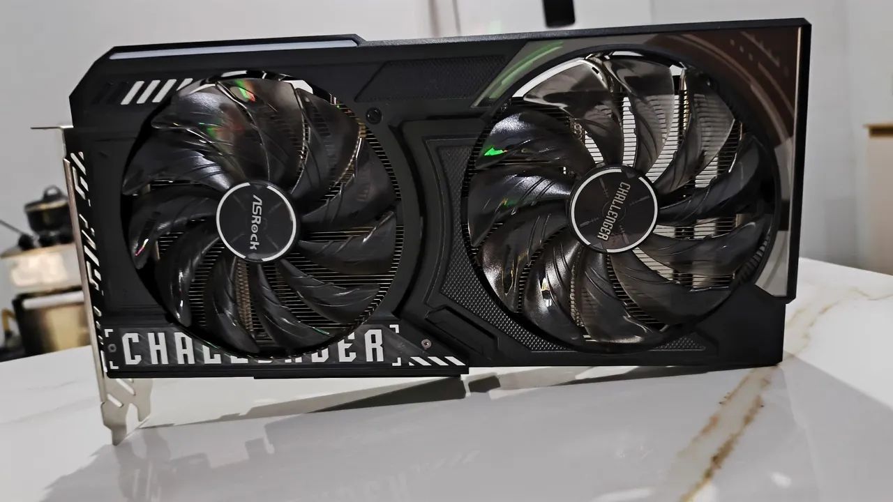 RX 9060 XT OC ASROCK CHARLLENGER SEMI NOVA.  - Foto 2