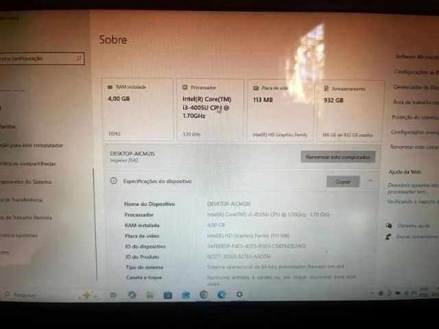 notbook dell 2009
