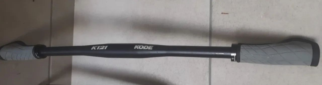 Garfo Rigido Alumínio KSW + guidao KODE 121+ Manopla Absolute - Foto 2