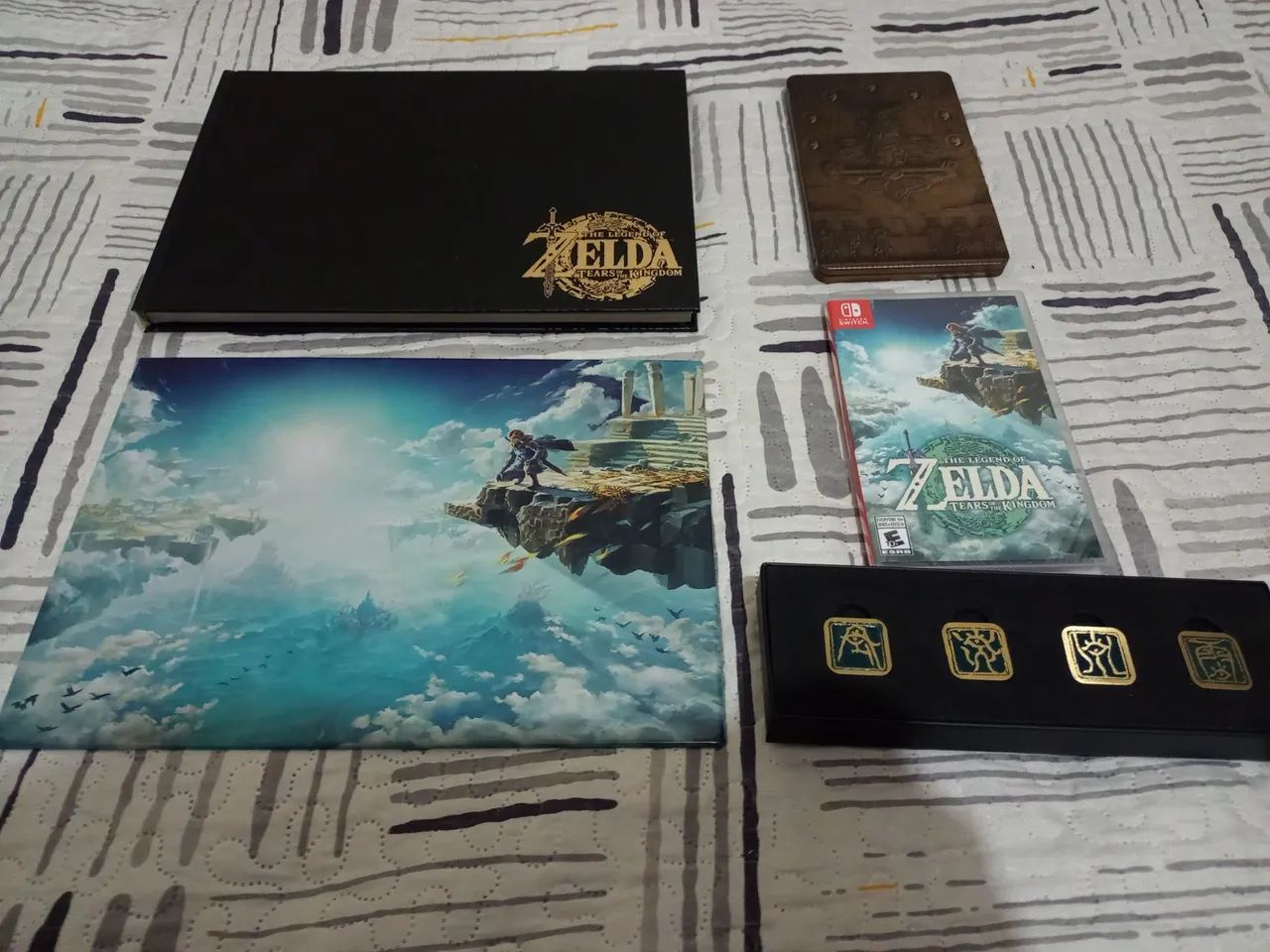 Nintendo Switch - The Legend Of Zelda: Tears of The Kingdom - Edição de Colecionador  - Foto 2