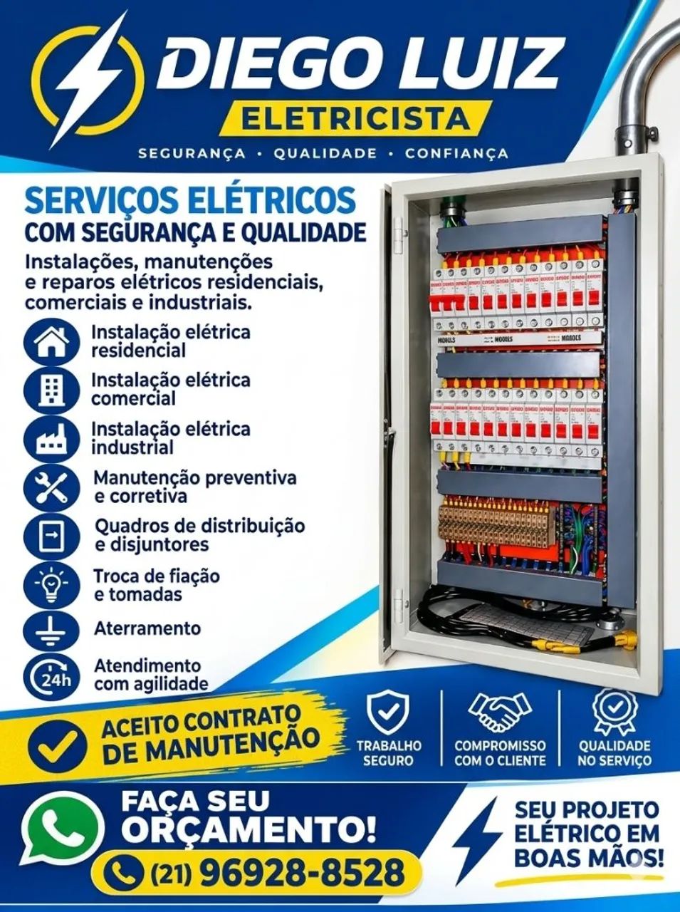 Diego Luiz Eletricista - Residencial, Comercial e Industrial