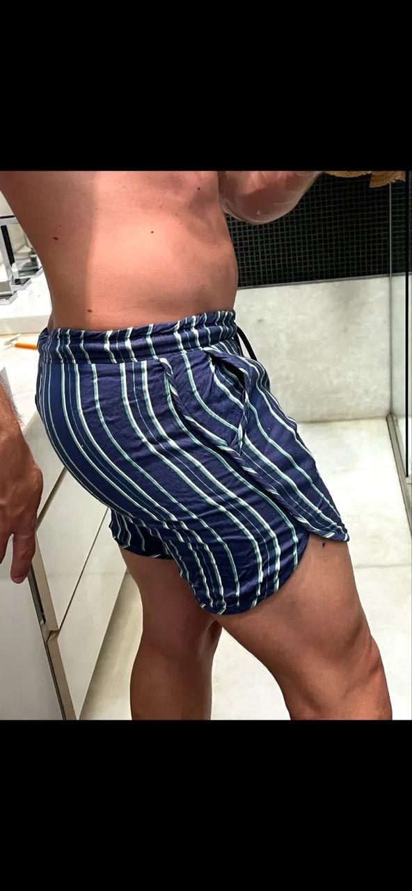 Conjunto listrado malha leve - Foto 2