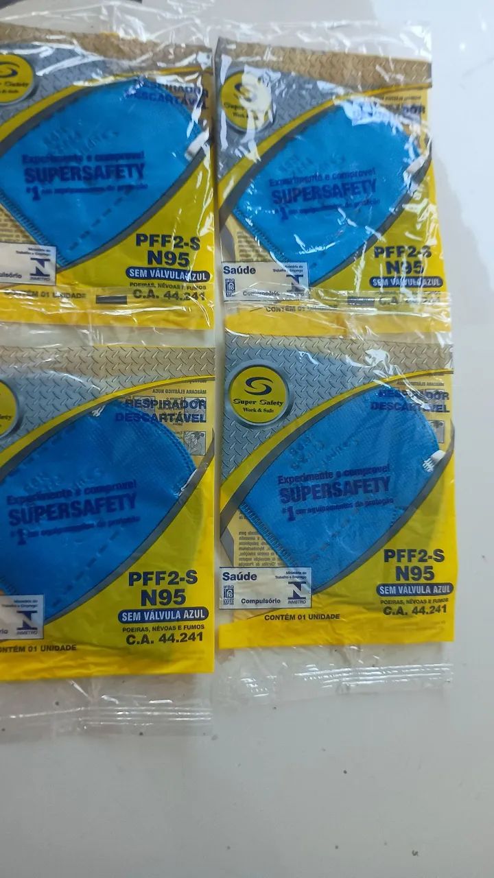 Respirador descartável 