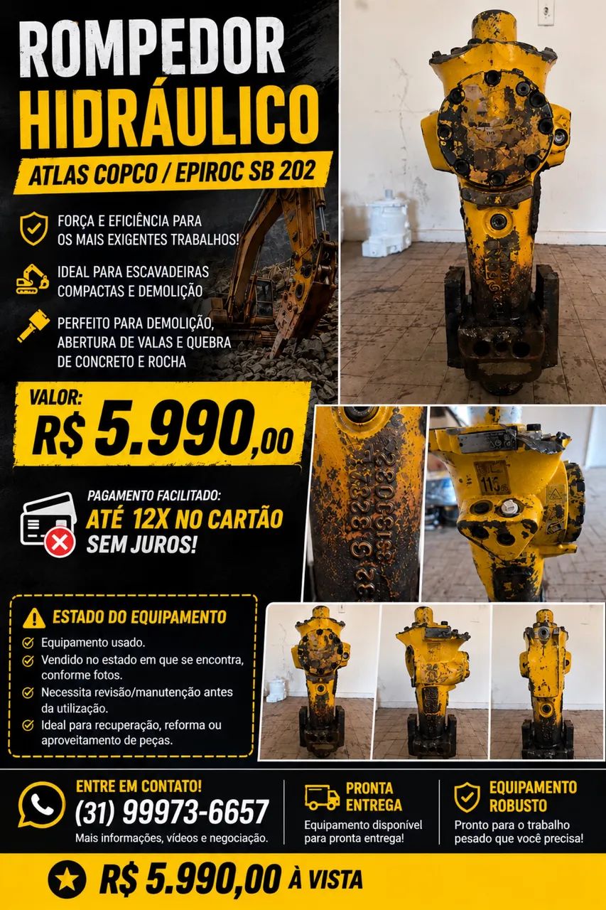 Rompedor Hidráulico 