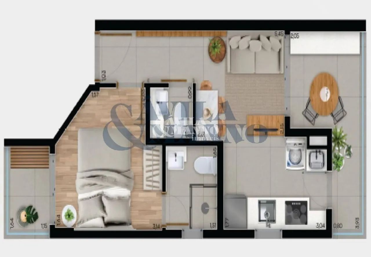Apartamento com 1 quarto à Venda, Mooca - Foto 4