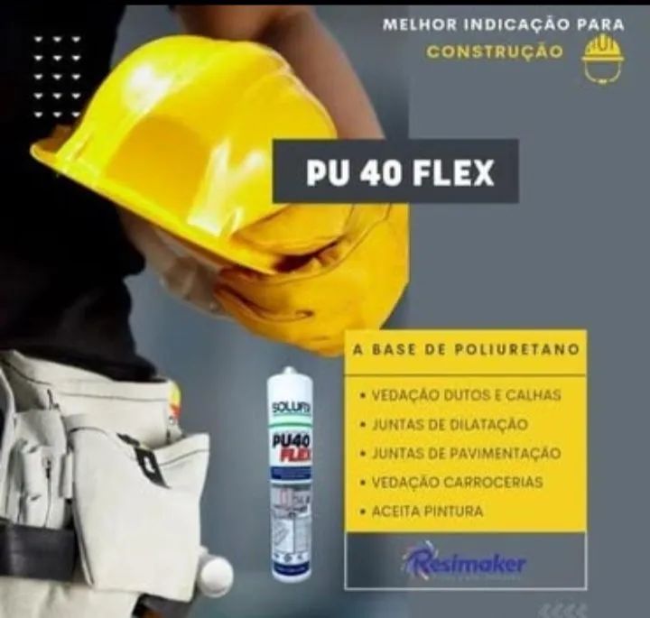 SILICONE SPU 40R SOLUFIX <br>Cores: Preto e Branco<br>Cores: Preto e Branco - Foto 2