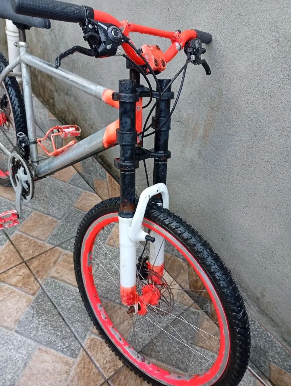 BICICLETA ARO 26 ALUMÍNIO  - Foto 4