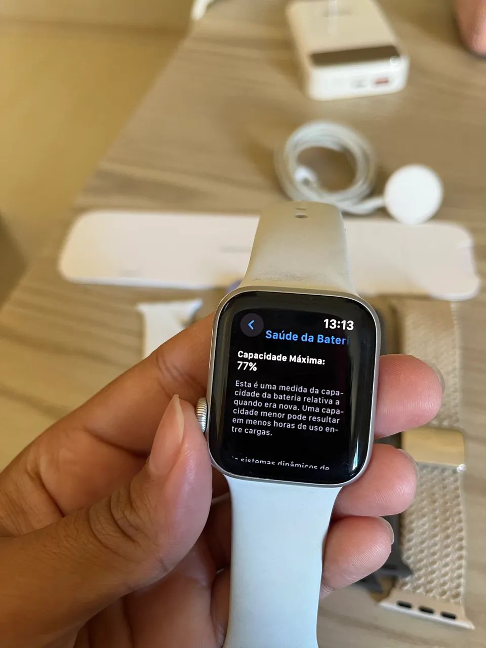 Apple Watch SE GPS 40mm com pulseiras - Foto 4