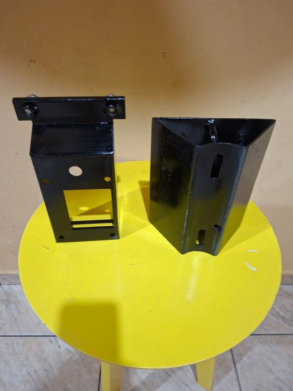 Orelhão suportes p/ fixação cúpula e do aparelho telefônico  - Foto 2