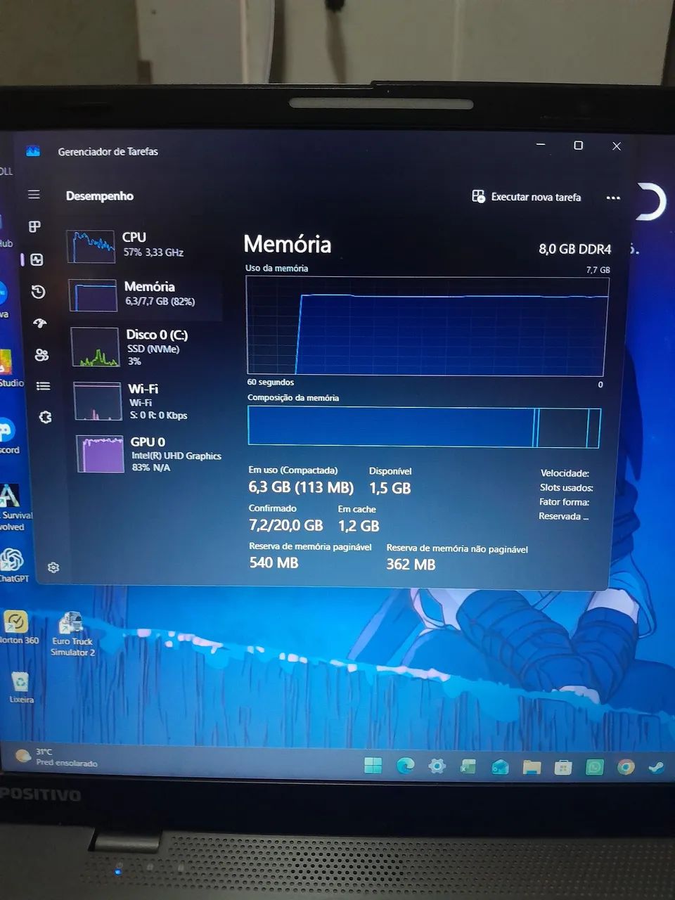 Vende-se Notebook Positivo  - Foto 5