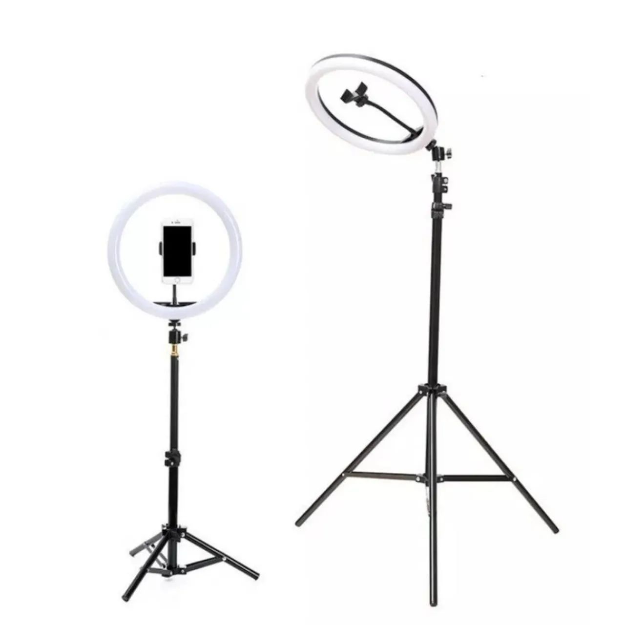 Ring Light 10 Polegadas 26cm Com Tripé 2,10m - Foto 2