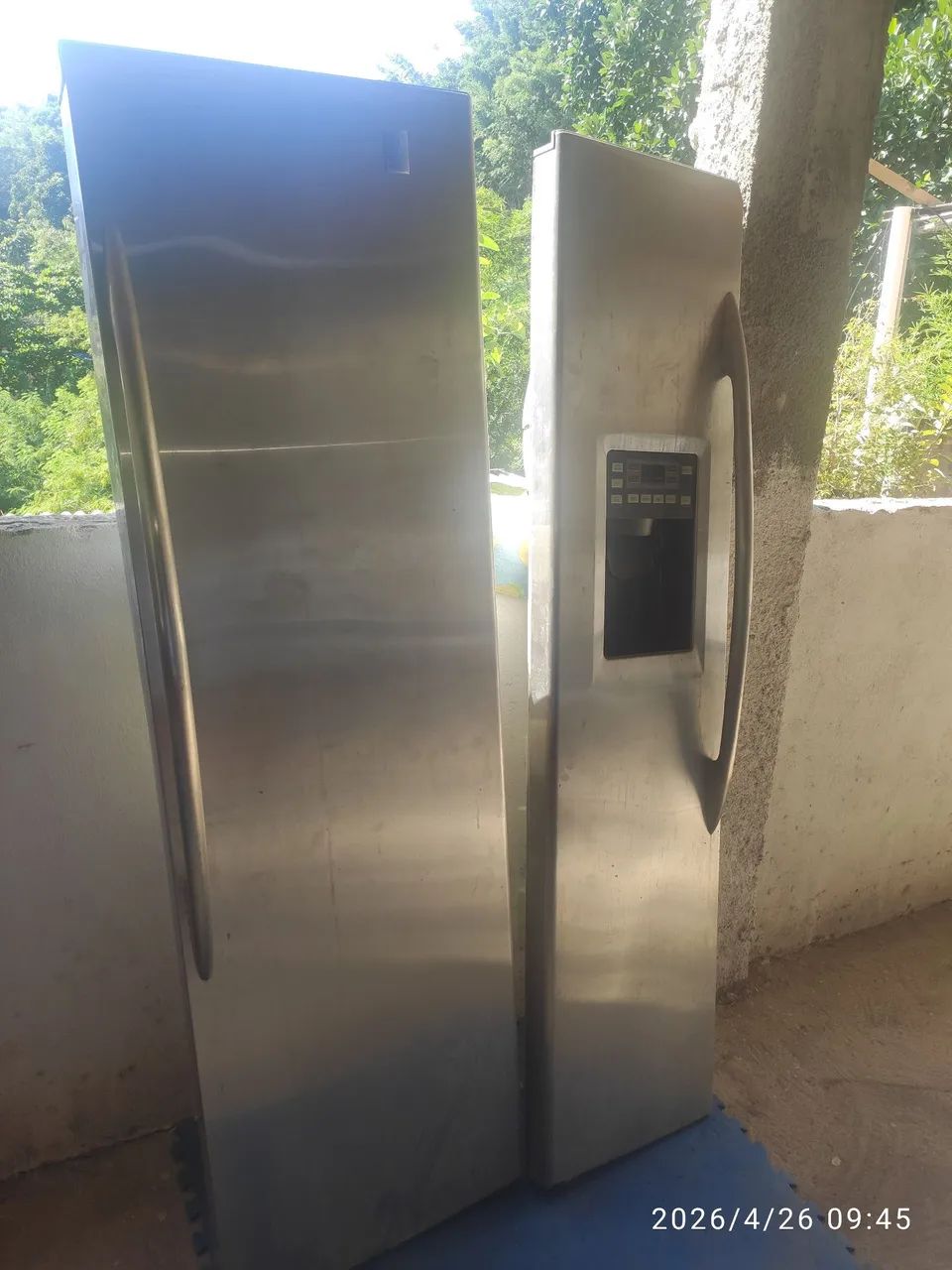 Portas Geladeira GE - side by side