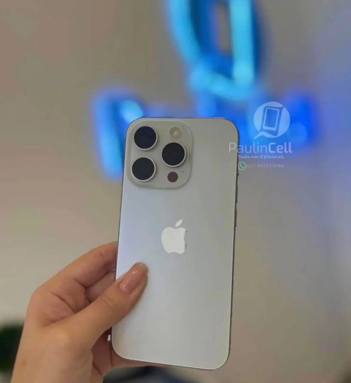 15 PRO 128GB BRANCO COMPLETO  - Foto 4
