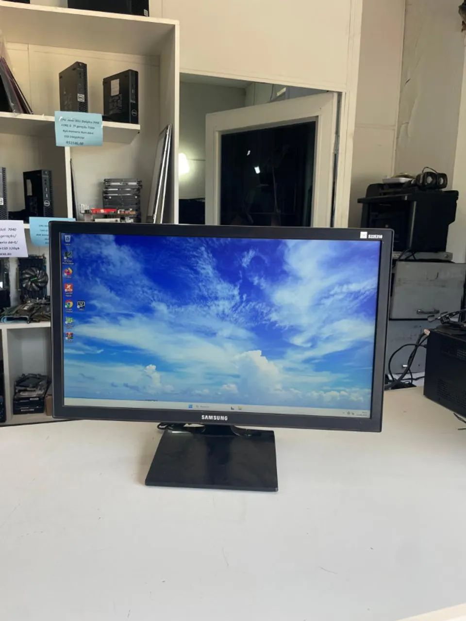 Monitor 22 polegadas hdmi samsung led full hd/ HDMI/VGA com garantia e nf - Foto 5