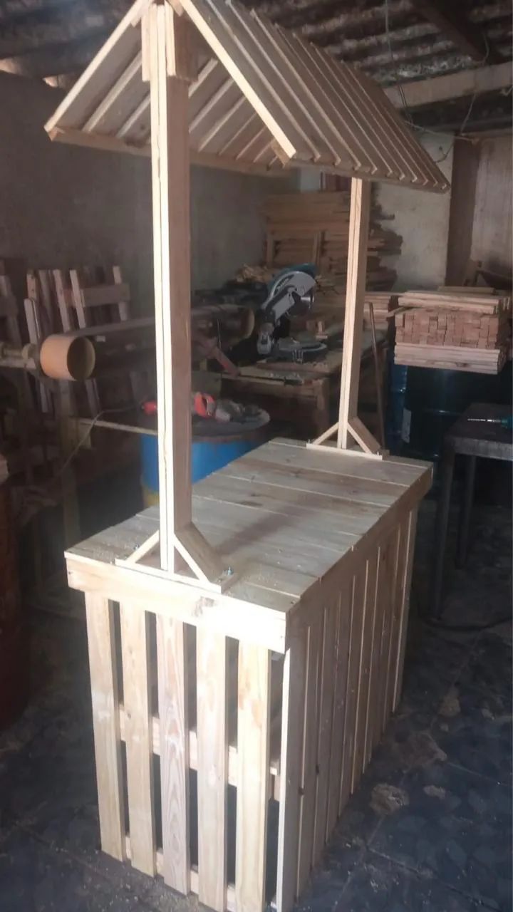 Barraca de festa junina desmontável 
