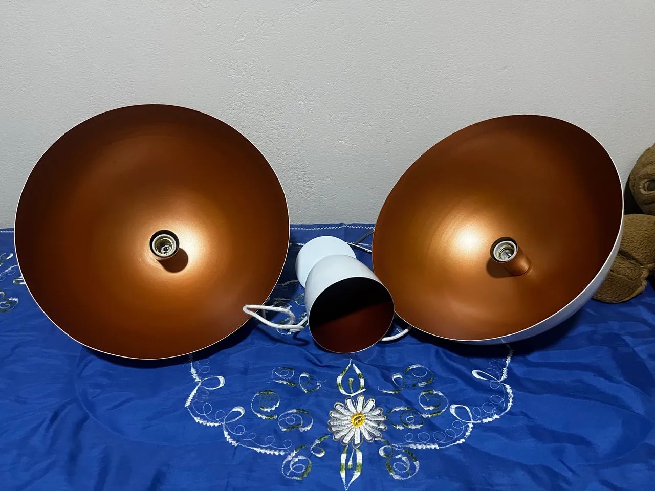 Pendentes Meia Lua Meia Esfera - Foto 2