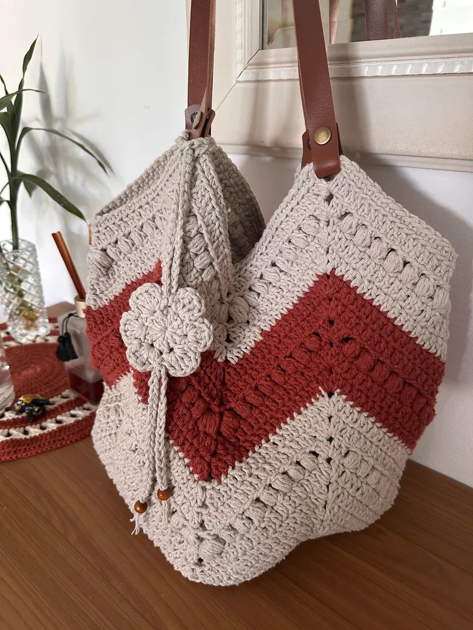 Bolsa de crochê 