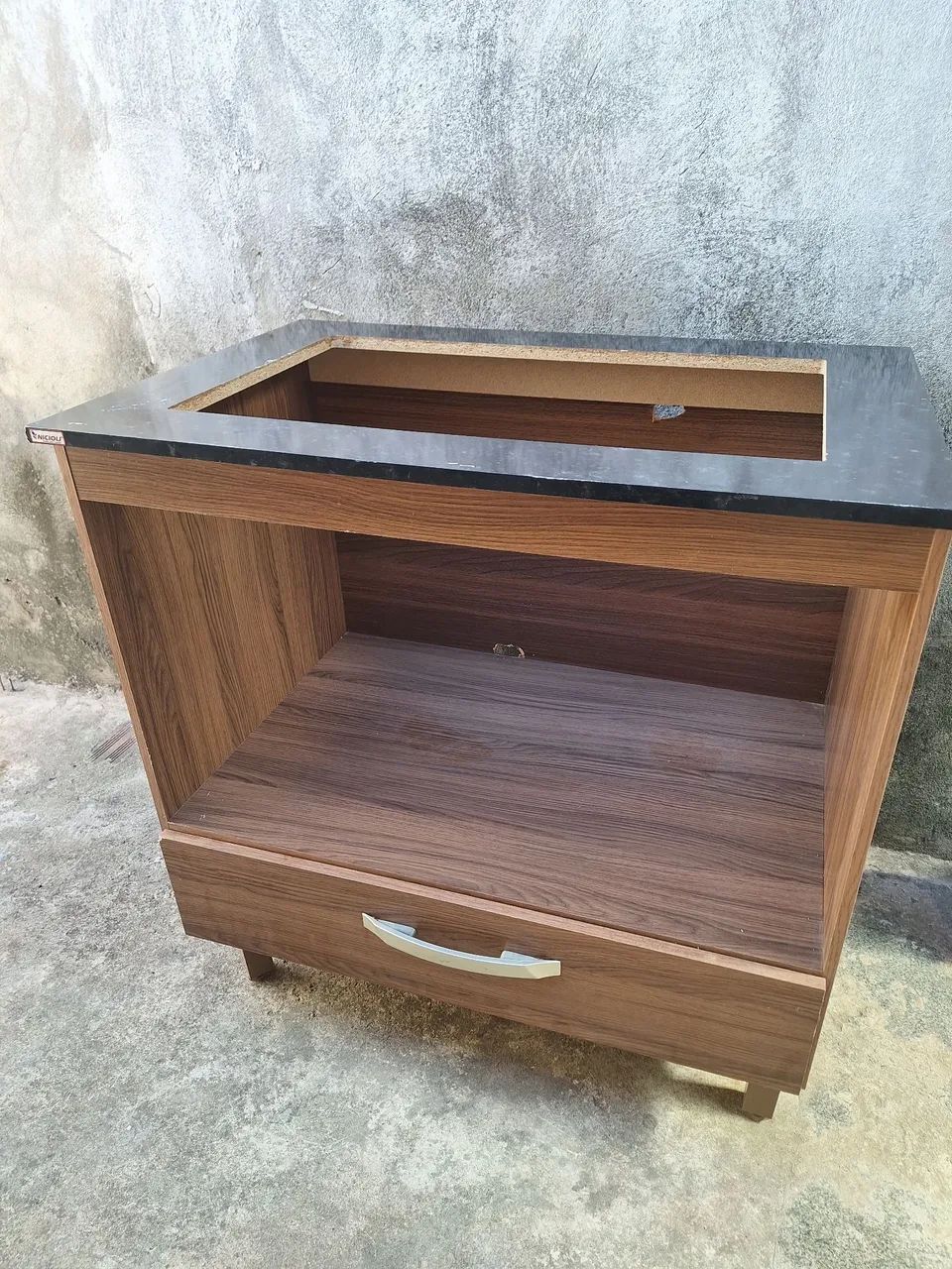 Balcão Para Coocktop 4 E 5 Bocas E Forno Multiuso 80cm - Foto 2