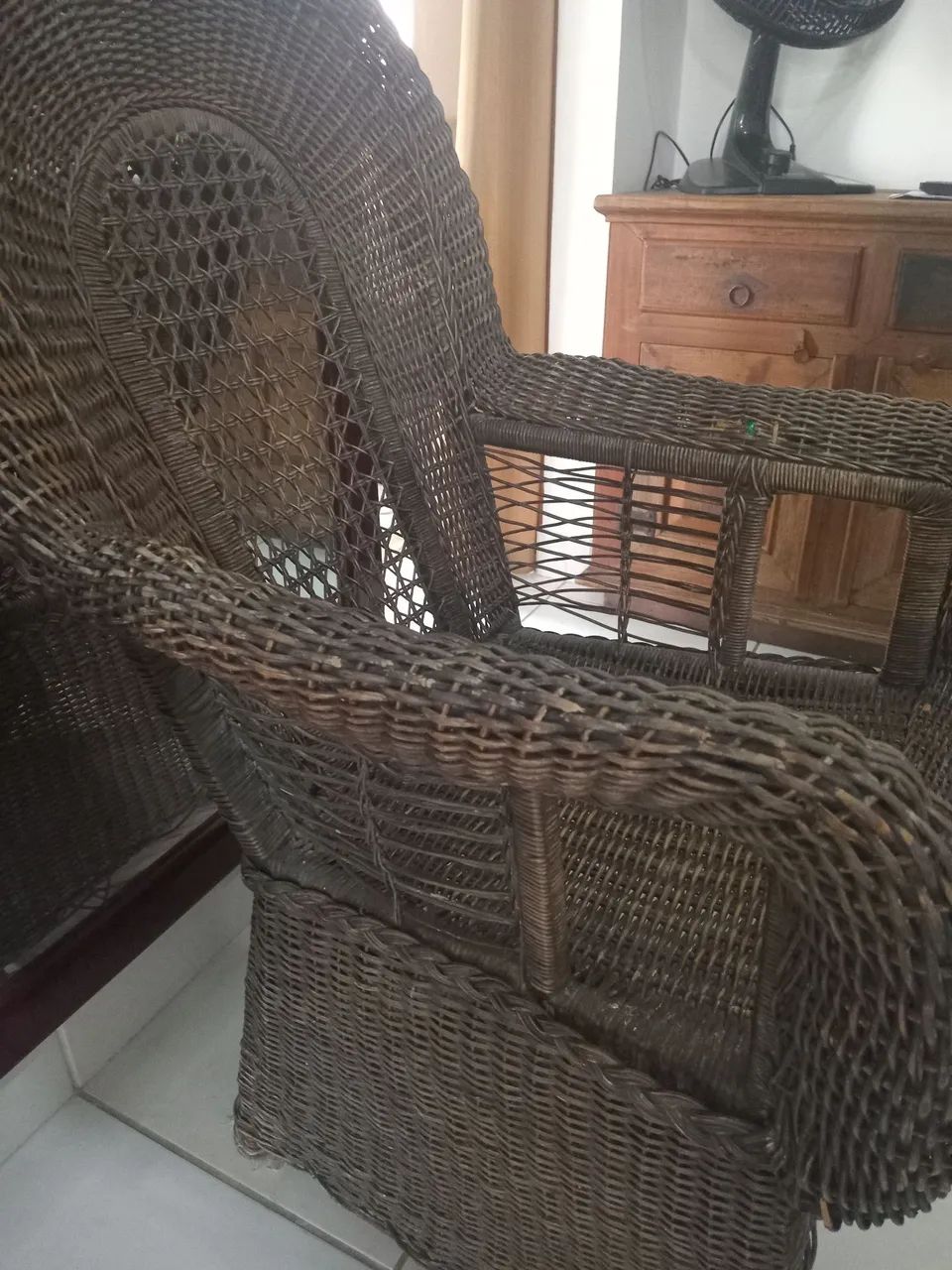 Poltrona de JUNCO(fibra natural) - Foto 4