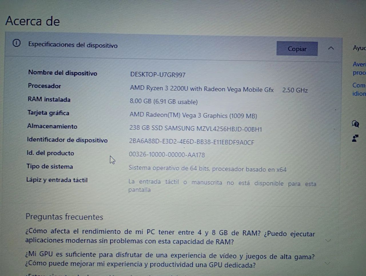 VENDO NOTEBOOK HP RYZEN 3 + ACESSÓRIOS ? - Foto 3