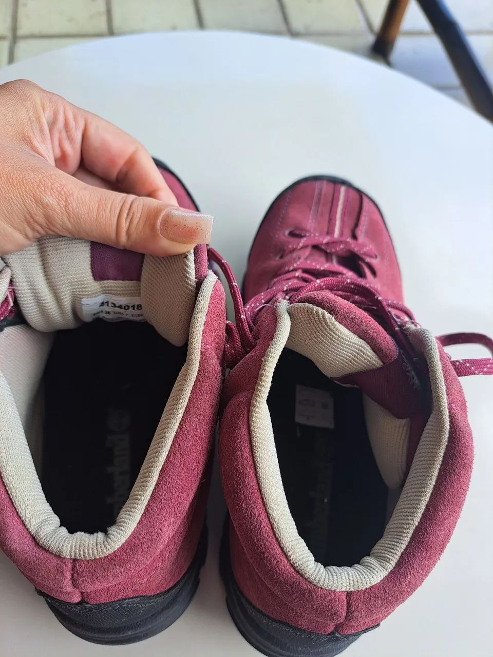 Bota Timberland 36 Original Rosa - Impecável - Foto 3