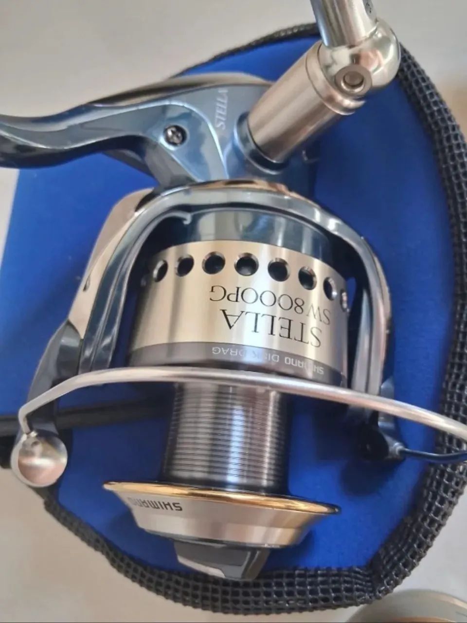 molinete Shimano Stella SW 8000 PG - Esportes Aquáticos - Vista