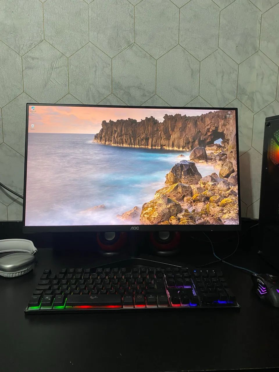 PC Gamer i7 Completo com Mesa - Foto 4