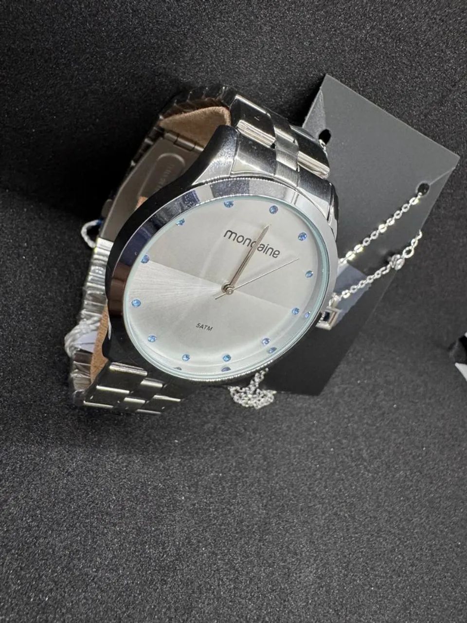 Relógio Feminino  Mondaine Prata  - Foto 4