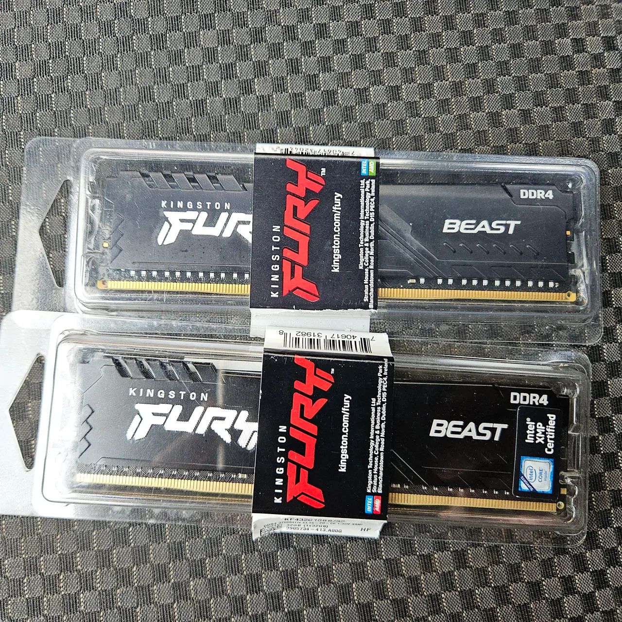 Pra sair hj - 64gb Ram DDR4 2x32 Kingston Fury 3200MHz para PC Gamer. Pego 2×16 DDR5.