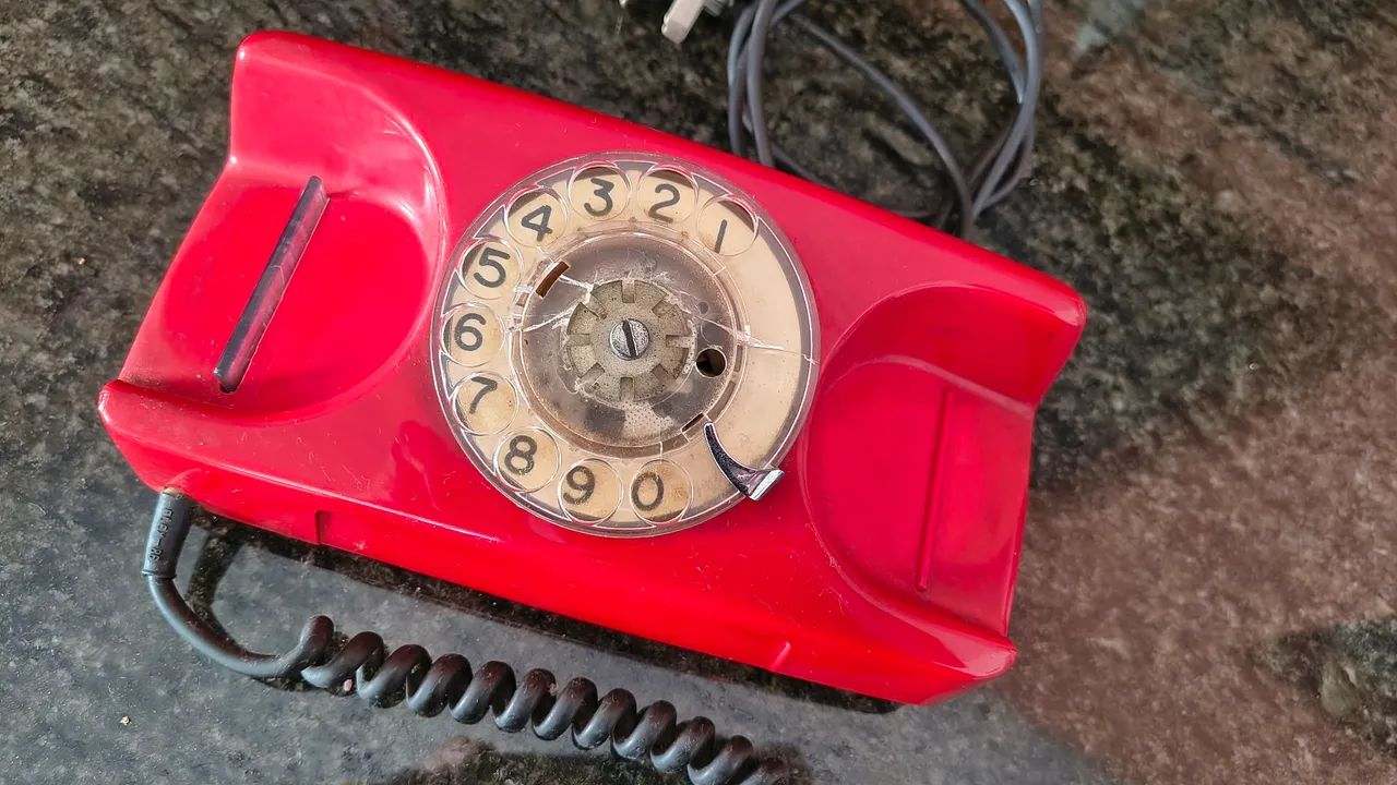 Telefone Antigo Discagem Manual - Foto 2