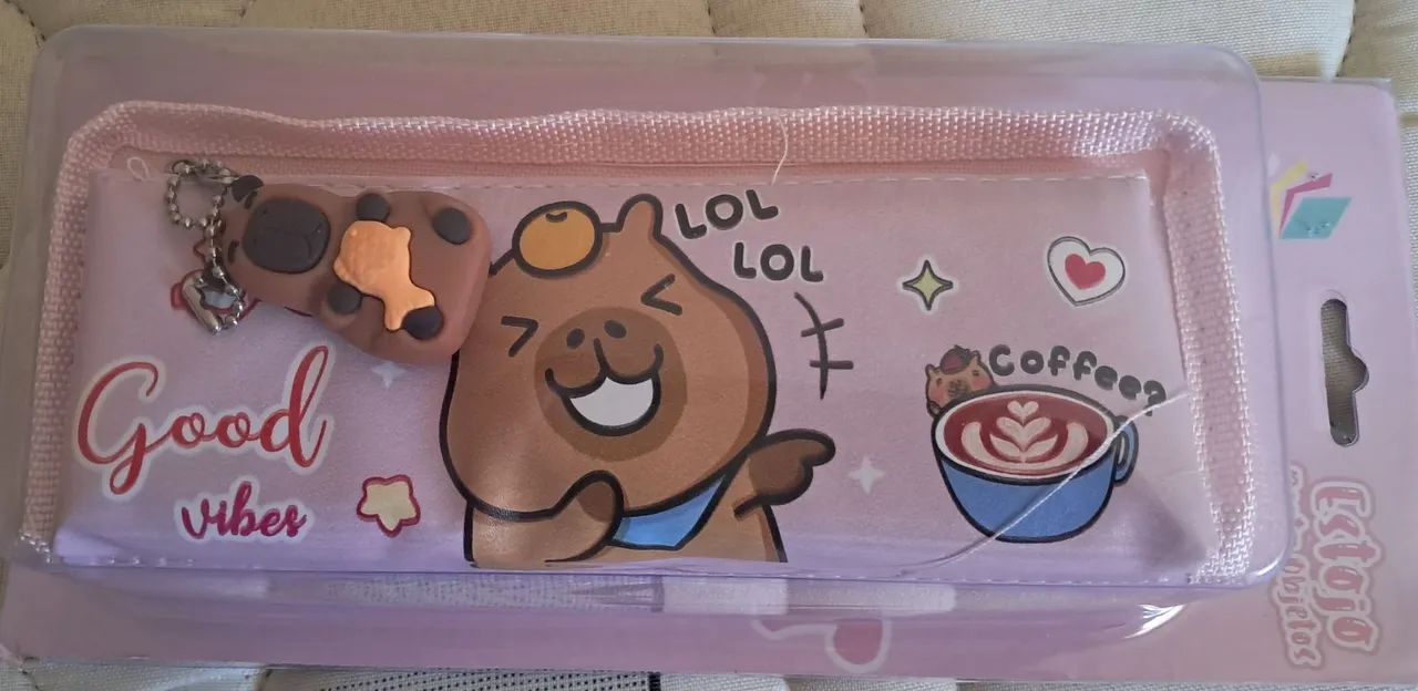 Estojo capivara