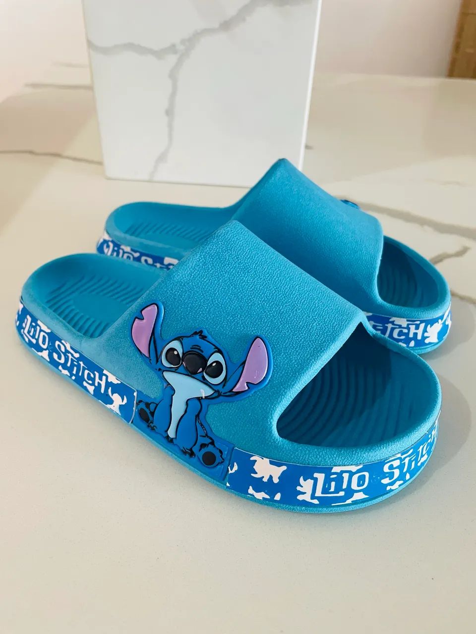 Chinelo Slide Infantil Tamanho 28/29 - Foto 4