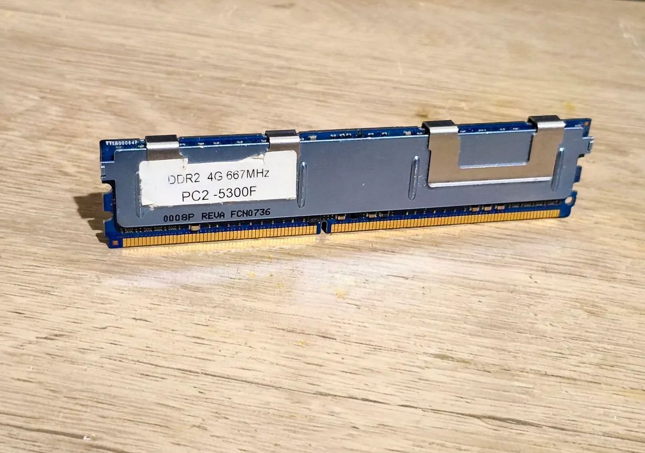 Memória RAM DDR2 4GB Servidor 