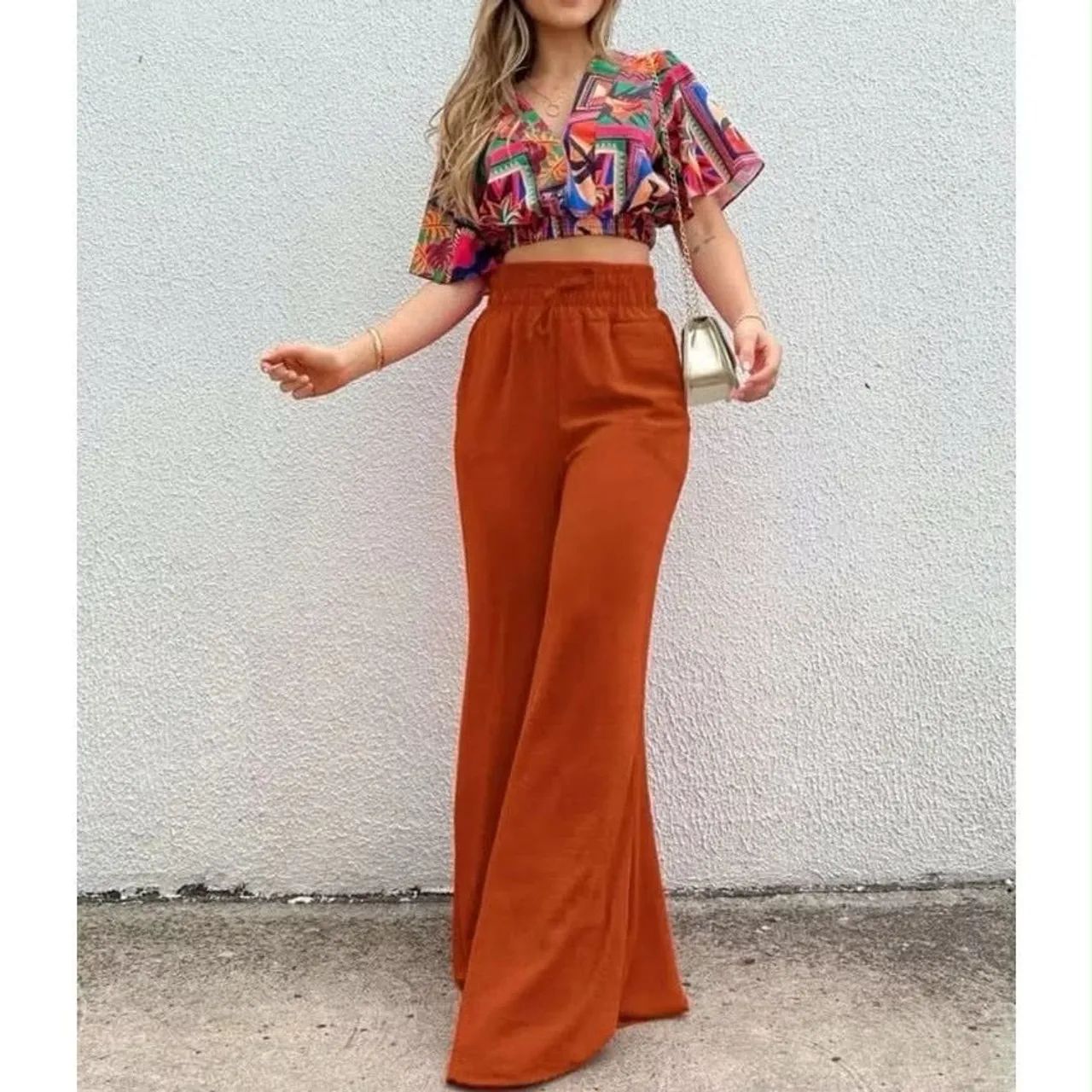 Calças pantalona novas no precinho  - Foto 2