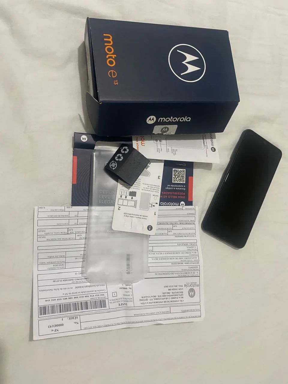 Moto E13 o mais novo do Brasil com Nota Fiscal e caixa - Foto 5